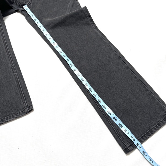 Whimsy + Row Farrah Denim Pants Jeans Vintage Black Size 26 High Waist - Picture 9 of 9